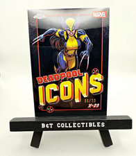 Topps 2025 Topps Chrome Marvel Deadpool Icons X-23 DI-5 Parallel 06/10 picture