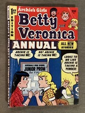 Archie's Girls Betty and Veronica 1st Edition Annual  1953  VG+ picture