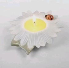 2006 Lladro Nao Hello Daisy Tealight Candle Holder by Antonio Ramos • Spain RARE picture
