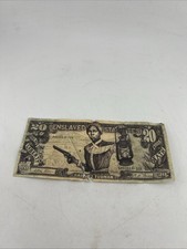 Harriet Tubman Divided States Of America Twenty like Dollar Bill Paper Note READ picture