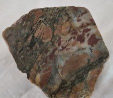 Morgan Hill Poppy Jasper 12 oz  Vintage 1930s Santa Clara Valley Find Unpolished picture