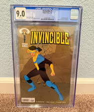 Invincible #1 CGC 9.0 White Pages Image Comics 2003 1st Invincible/Omni-Man picture