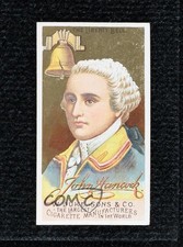 1888 Duke's Great Americans Tobacco N76 Blank Back John Hancock 04le picture