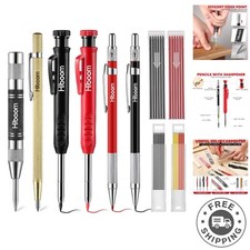 Professional Carpenter Marking Tools: Mechanical Pencils, Center Punch & Scribe picture