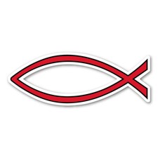 Mini Red Plain Fish picture