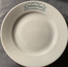 Historic Baltimore Deutsches Haus German Rathskeller 9” Dinner Plate Stregau picture