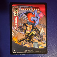 Wizards 2000 X-Men The Movie Mission Blood Feud Card 6/21 Wolverine picture