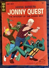 Jonny Quest #1 Gold Key 1964 Hanna Barbera Mystery Lizard Men 12¢ Comic picture