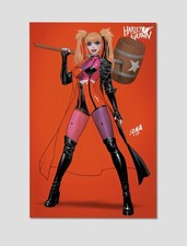 Harley Quinn Mallet Mayhem Premium Giclee Print Poster 11x17 DC Comics Wall Art picture