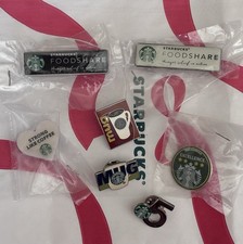 Starbucks Barista Lapel Pins Five-Year Excellence Strong Like Coffee MUG Awards picture