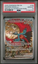 Pokemon Roaring Moon ex 162/131 PSA 10 Prismatic Evolutions Shinji Kanda picture