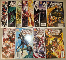 Avengers Invaders #1-12 (Complete 2008 Marvel / Dynamite Series) Alex Ross Lot picture