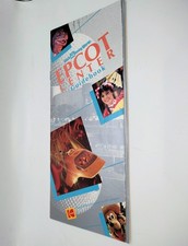 Walt Disney World Epcot Center Theme Park Guidemap 1989 1990s Vintage Brochure picture