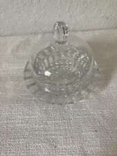 Crystal/ Cut Glass Butter Bell Dish Domes Butter Dish picture