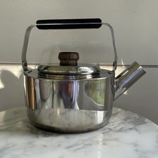 Vintage Faberware Stainless Steel Tea Kettle picture