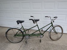 Vintage 1970s Schwinn Twinn Tandem bicycle picture
