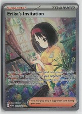 Erika's Invitation - Special Illustration Rare Holo MEW 203/165 NM picture