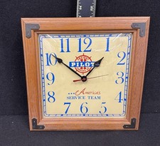 Pilot Freight Company North Carolina Advertising Wall Clock Vintage Working picture