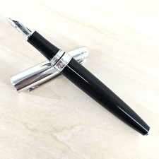 Excellent Caran d'Ache 18K 750 B Fountain Pen Black Swiss picture