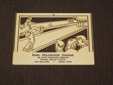 VINTAGE EARL HOLDREDGE GARAGE AMES IOWA 6
