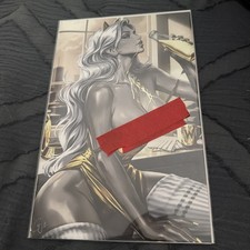 Waifu Chronicles #1 Katya Sinyukhina Sensual Feline BLACK CAT CVR F Gold LTD 100 picture