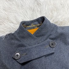 Vtg WW2 1940s WWIl Bruck's Nurses US Navy Blue Gray Wool Cape Coat Cloak Rare picture