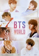 BTS WORLD ORIGINAL SOUNDTRACK Poster BTS Japan Used Japan picture