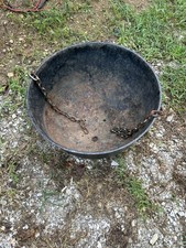 cast iron cauldron extra large huge picture