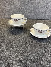 Vtg~International House of Pancakes (IHOP)~2 Coffee/Tea Cups and Saucers picture