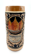 Vintage Gerz German Cities Beer Stein 0.5L Hand Painted No Lid picture