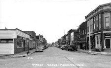 Medford Wisconsin Street Scene Real Photo Antique Postcard J76969 picture