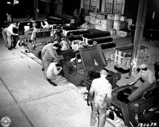 Jeep Assembly Line Tidworth Wilts, England, British Factory WWII 8x10 Photo 987a picture