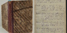 1883 antique DIARY haverhill ma HENRY H POORE farm mentions Calvin H Weeks mayor picture