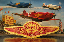 SHELL AVIATION AIR RACE WINGS picture