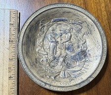 1904 St Louis World's Fair Tip Dish Bowl Trinket Souvenir Louisiana Purchase picture