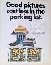 Vintage Print Ad 1971 Fotomat One Day Photo Service Parking Lot Coupon picture