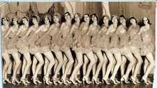 HOLLYWOOD VAUDEVILLE ENCORES CHEESECAKE CHORUS GIRL 1920s ORIG PHOTO MA75 picture