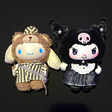 Sanrio Kuromi & Cinnamoroll 2pc Plush Bundle MINISO picture