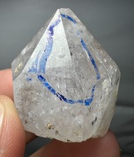 188 Ct Rare Enhydro Quartz Crystal | Fast Moving water Bubble  from Pakistan picture