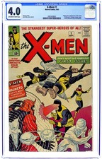 Uncanny X-Men #1 CGC 4.0 1963 2097428001 1st app. X-Men picture