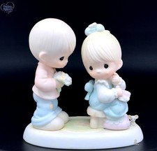 Adorable Precious Moments Figurine - Timeless Sweetness. picture