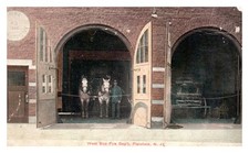 Plainfield New Jersey West End Fire Department Vintage Postcard -AA-32 picture