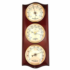 Classic Analog Weather Station-Home Barometers-Indoor Barometer-Barometer Hygrom picture