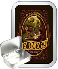 Old Toby 50ml / 1oz Silver Hinged Tobacco Tin,Hobbits Tobacco Gift Box, Pill Tin picture