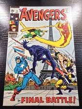 Avengers 71  Super NEAT 1st Invaders Marvel picture