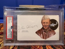 John Alison signed picture