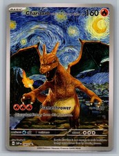 Charizard With The Starry Night ART CARD Pokemon TCG  picture