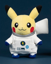 POKEMON CENTER - Pokémon × ESA: Astronaut Pikachu (Male) Plush - LIMITED EDITION picture