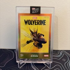 Topps NOW Marvel Wolverine Logan #WOV1 Serial Numbered 19/25 (2026) picture