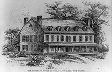 Photo:Brooklyn New York Philip Livingston House 1885 Colonial Mansion picture